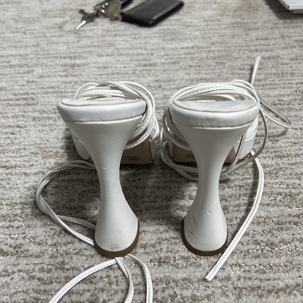 Jeffrey Campbell Primadonna Heel - White - Picture 3 of 5